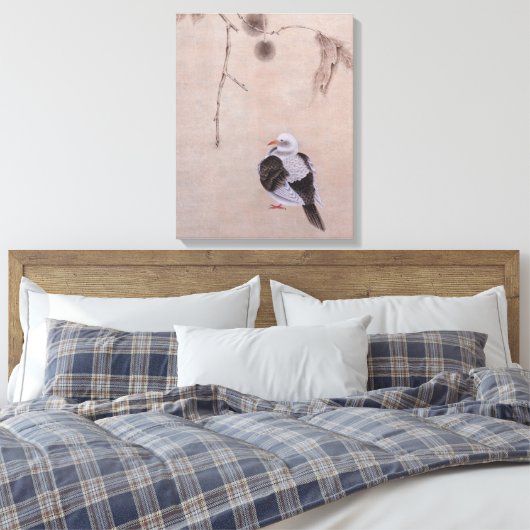 duif canvas afdruk (Insitu (Slaapkamer))