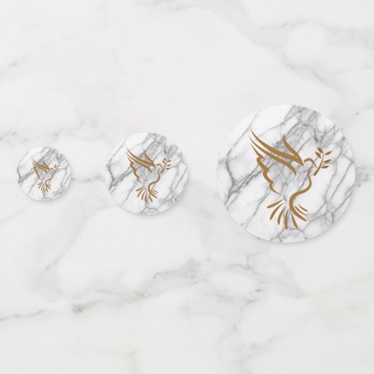 duif confetti (Voorkanten)