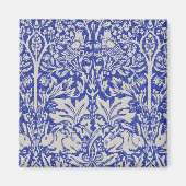 Duif en Konijn, William Morris Magneet (Voorkant)