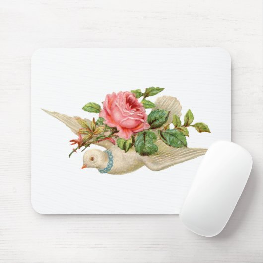  duif en Roos Muismat (Met muis)