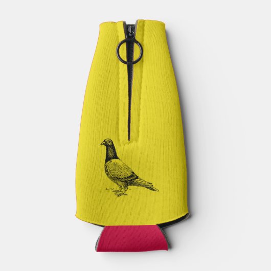 duif flesjeskoeler (Achterkant)