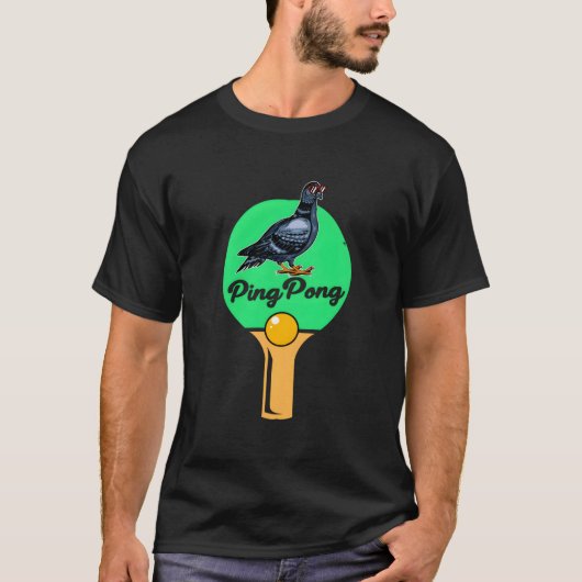 Duif G Pong T-shirt (Voorkant)