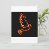 Duif Heilige Geest Feestdagenkaart (Staand voorkant)