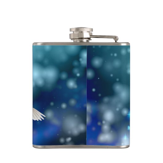 duif heupfles (Achterkant)