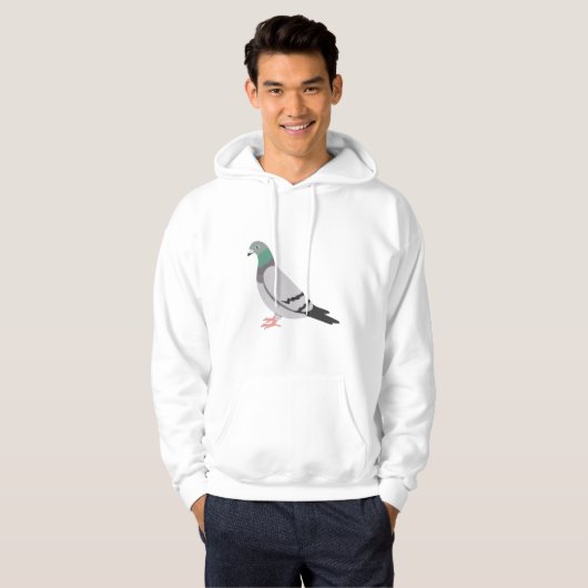 duif hoodie (Voorkant volledig)