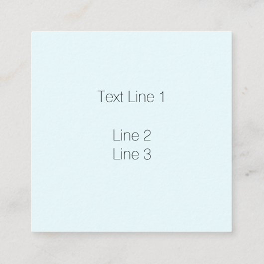 Duif in de ruimte vierkante visitekaartje (Achterkant)