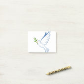 duif in vlucht post-it® notes (Op bureau)