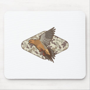 Duif Jagen Oude Camo Hunter Camouflage Mannen Dad Muismat