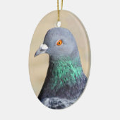 duif keramisch ornament (Links)