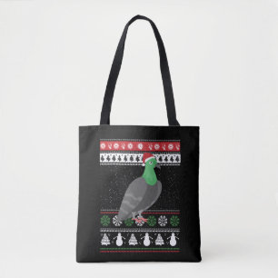 Duif - Kerstduif Lelijke Kerst Tote Bag