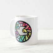 duif koffiemok (Voorkant links)