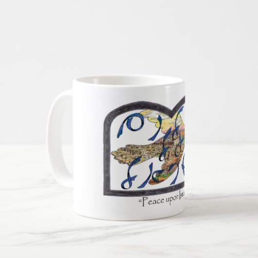 duif koffiemok (Voorkant links)