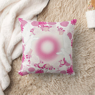 duif met bloem kussen