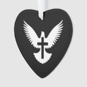 Duif met Cross Ornament (voorkant)