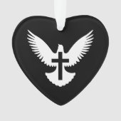 Duif met Cross Ornament (voorkant)
