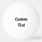 Duif met Cross Ping Pong Ball (Achterkant)