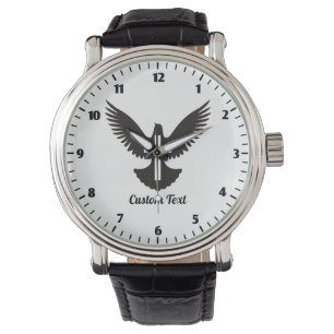 Duif met Cross Wrist Watch Horloge