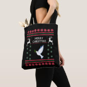 Duif met Kerstvogel Tote Bag (Dichtbij)