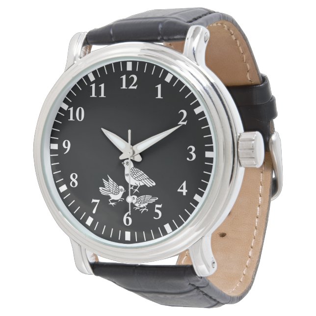 Duif met kinderen horloge (Gekanteld)