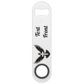 Duif met kruis flesopener speed flessenopener (Voorkant)