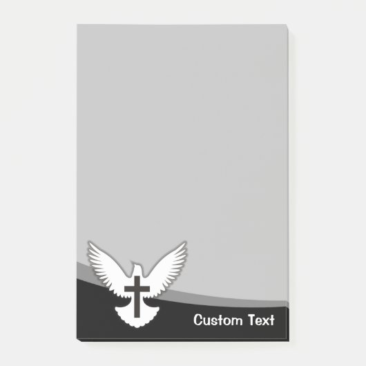 Duif met kruis post-it® notes (Voorkant)