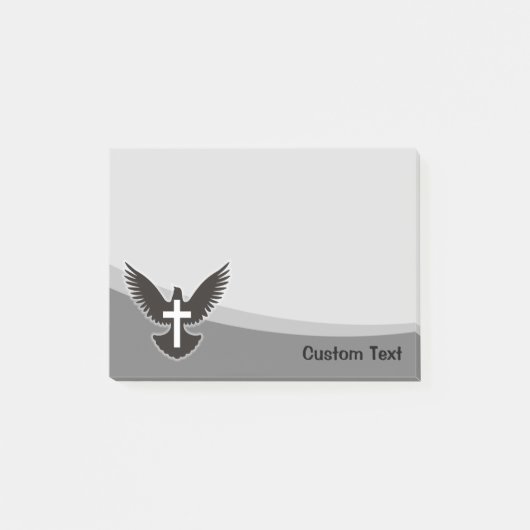 Duif met kruis post-it® notes (Voorkant)