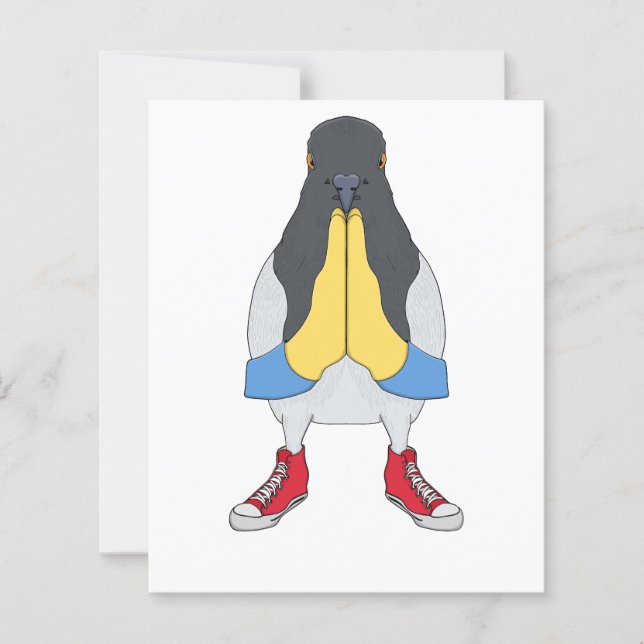 Duif met Schoenen (Voorkant)