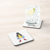 Duif met Schoenen Bier Onderzetter (Rechterzijde)