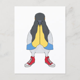 Duif met Schoenen Briefkaart
