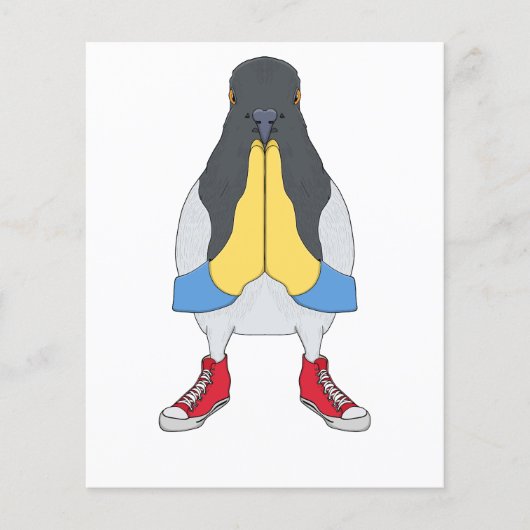 Duif met Schoenen Flyer (Voorkant)