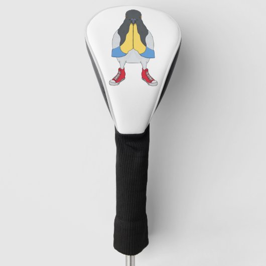 Duif met Schoenen Golfheadcover (Voorkant)