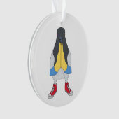 Duif met Schoenen Ornament (voorkant)