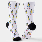 Duif met Schoenen Sokken (Gebogen)