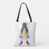 Duif met Schoenen Tote Bag (Achterkant)