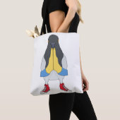 Duif met Schoenen Tote Bag (Dichtbij)