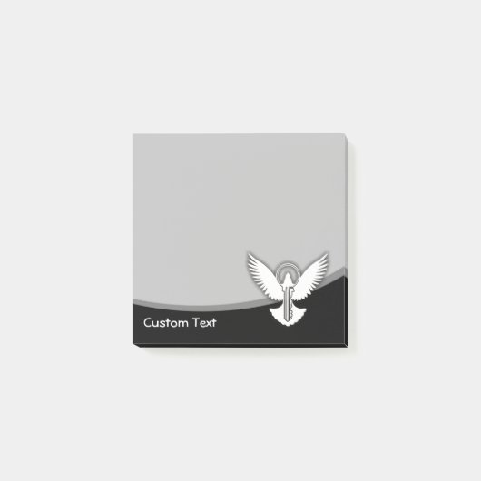 Duif met Sleutel Post-it® Notes (Voorkant)