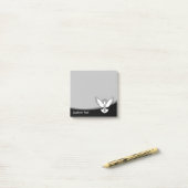 Duif met Sleutel Post-it® Notes (Op bureau)