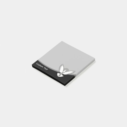 Duif met Sleutel Post-it® Notes (Schuin)