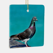 Duif Met Uitzicht Keramisch Ornament (Rechts)