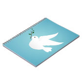 duif notitieboek (Linkerzijde)