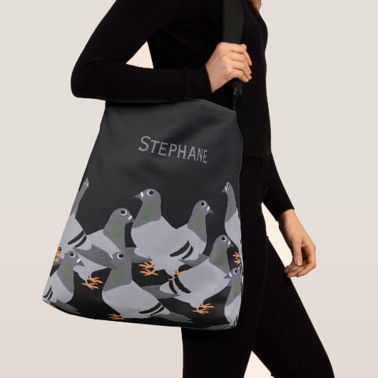 Duif Ontwerp Schoudertas Crossbody Tas (Dichtbij)