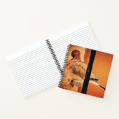 duif openen notitieboek (Binnen)