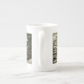 duif porselein kop (Achterkant)