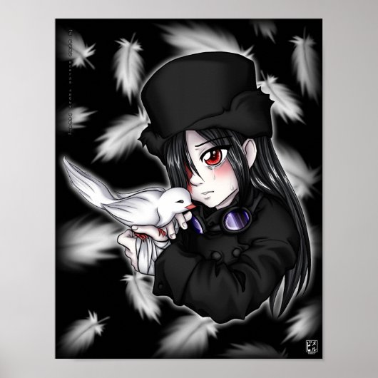 duif poster (Voorkant)