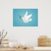 duif poster (Keuken)