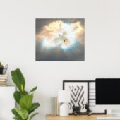 duif poster (Thuiskantoor)