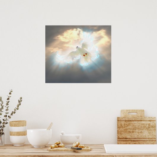 duif poster (Keuken)