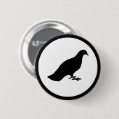 duif ronde button 5,7 cm (Voorkant /achterkant)