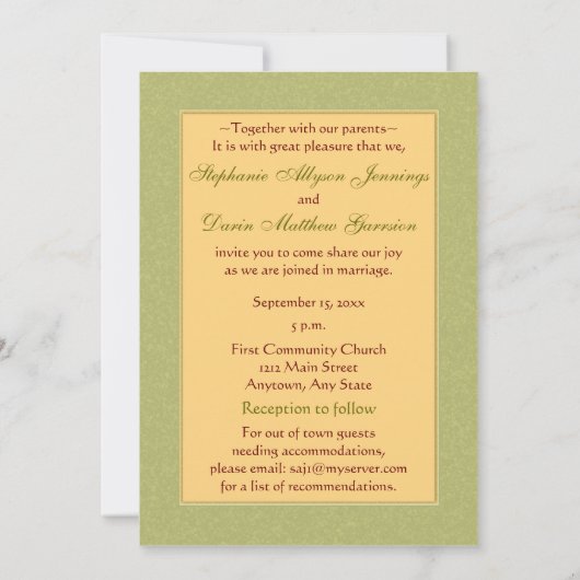 duif Roos hart bruiloft uitnodiging zomer (Achterkant)