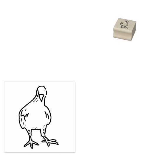 Duif rubber stempel, stadsvogel rubberstempel (Gestempeld)